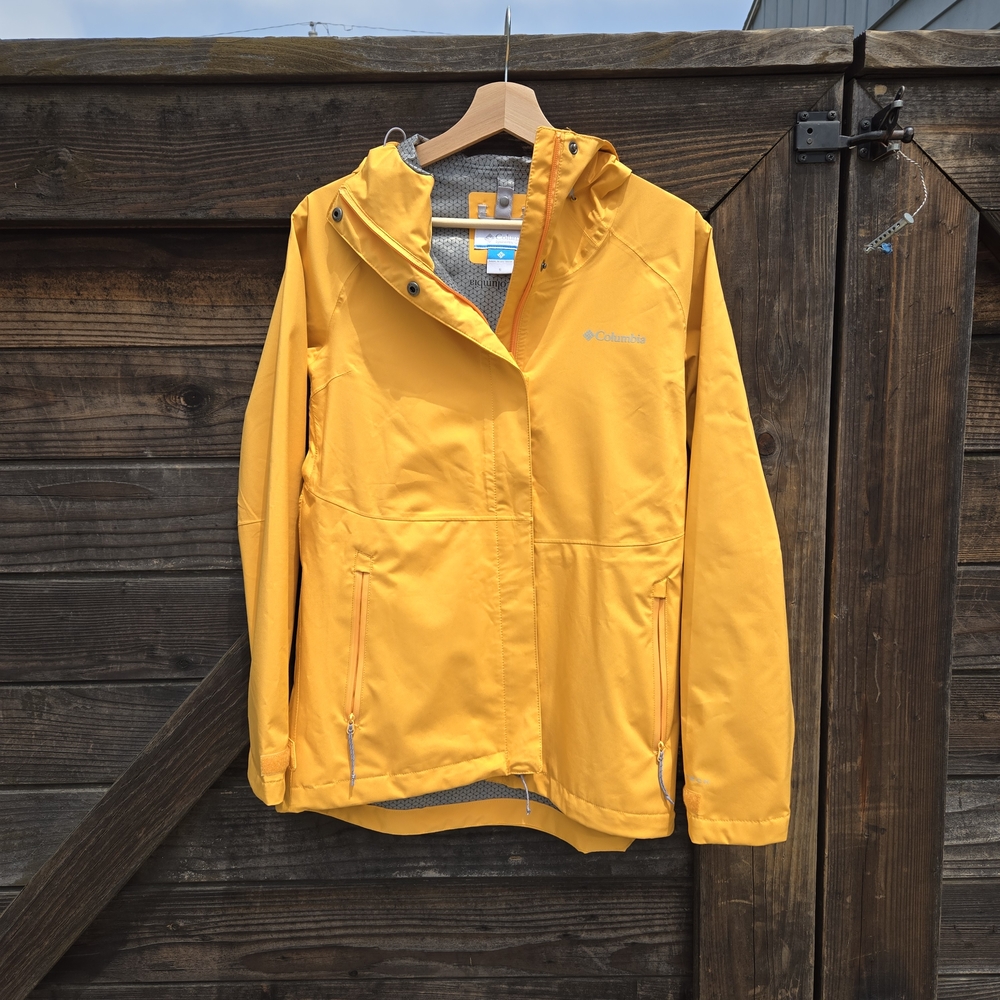 Columbia Yellow Hooded Jacket